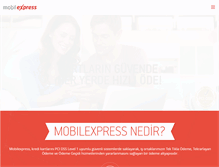 Tablet Screenshot of mobilexpress.com.tr